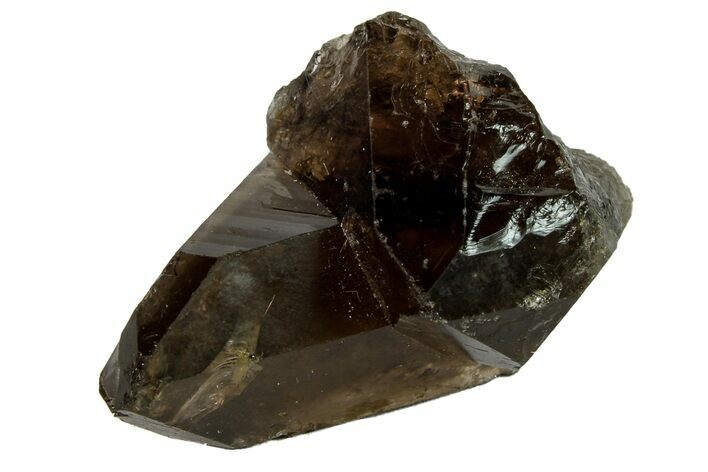 Dark Smoky Quartz Crystal - Brazil #159599